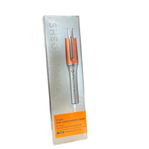 Other - SHEGLAM Hair Curler in Orange and Silver